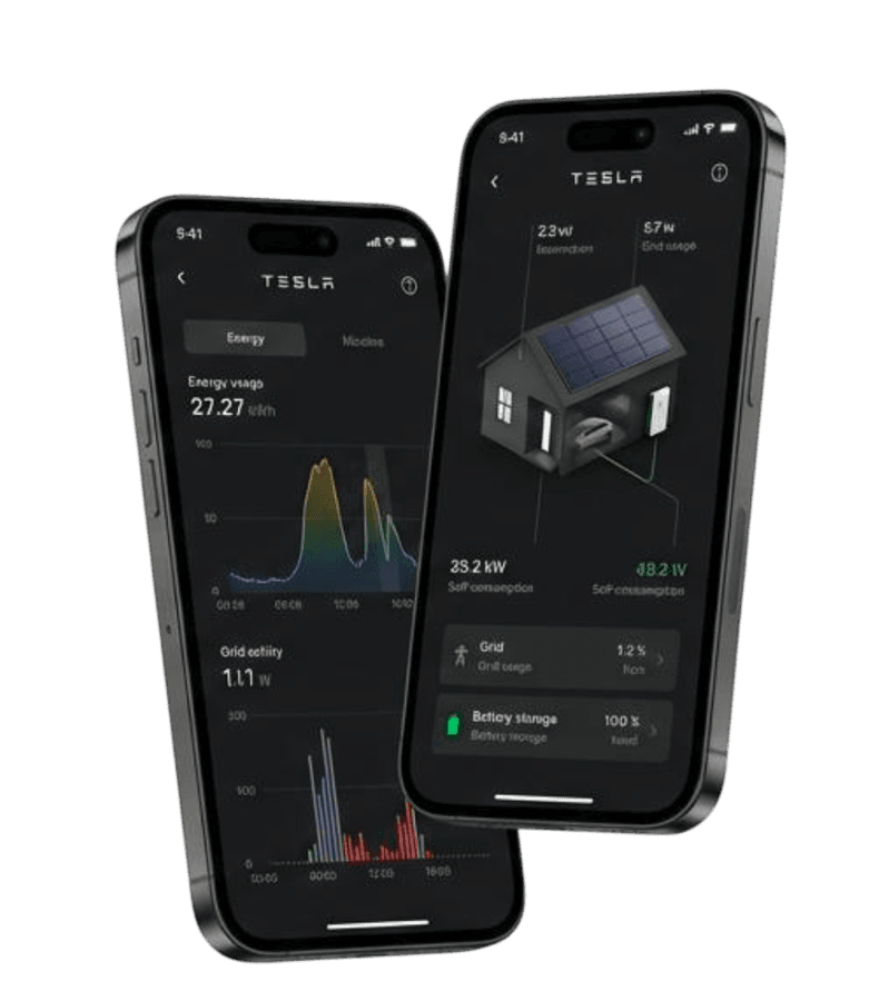Tesla App Phones